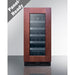 Summit Healthcare Refrigerator Summit ALWC15PNRLHD 15" Wide Built-In Wine Cellar, ADA Compliant (Panel Not Included)