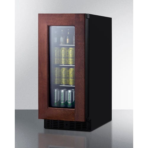 Summit Healthcare Refrigerator Summit ASDG1521PNR 15&quot; Wide Built-In Beverage Center, ADA Compliant (Panel Not Included)