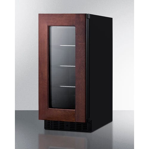 Summit Healthcare Refrigerator Summit ASDG1521PNRLHD 15" Wide Built-In Beverage Center, ADA Compliant (Panel Not Included)
