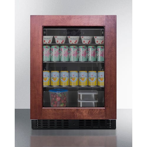 Summit Healthcare Refrigerator Summit ASDG2411PNR 24" Wide Built-In Beverage Center, ADA Compliant (Panel Not Included)