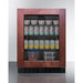 Summit Healthcare Refrigerator Summit ASDG2411PNR 24" Wide Built-In Beverage Center, ADA Compliant (Panel Not Included)
