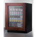 Summit Healthcare Refrigerator Summit ASDG2411PNR 24" Wide Built-In Beverage Center, ADA Compliant (Panel Not Included)