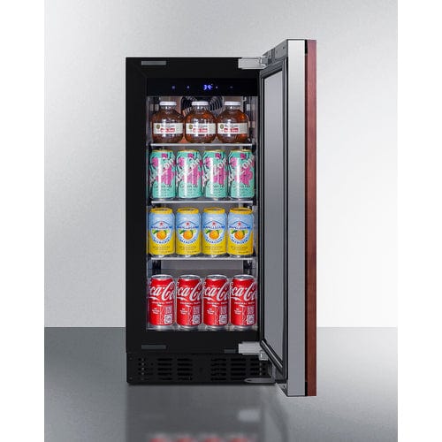 Summit Summit ASDS1523IF | 15" Wide Built-In All-Refrigerator | ADA