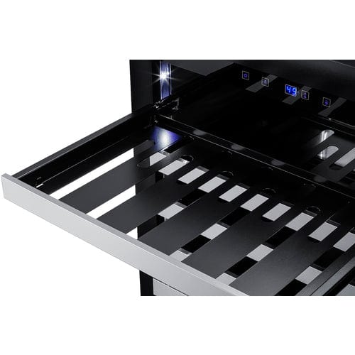 Summit Summit ASDW2412PNRLHD | 24" Wide Built-In Wine Cellar |  ADA
