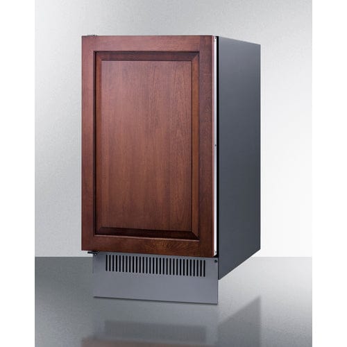 Summit Healthcare Refrigerator Summit BIM182IFLHD 18" Wide Clear Icemaker (Panel Not Included)