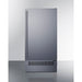 Summit Healthcare Refrigerator Summit BIM182OS 18" Wide Outdoor Clear Icemaker