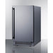 Summit Healthcare Refrigerator Summit BIM182OSADA 18" Wide Outdoor Clear Icemaker, ADA Compliant