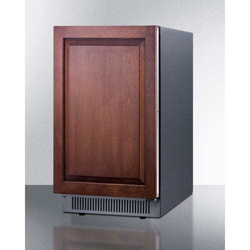 Summit Healthcare Refrigerator Summit BIM182OSADAIF 18" Wide Clear Outdoor Icemaker, ADA Compliant (Panel Not Included)