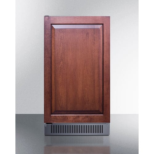 Summit Healthcare Refrigerator Summit BIM182OSADAIFLHD 18" Wide Clear Outdoor Icemaker, ADA Compliant (Panel Not Included)