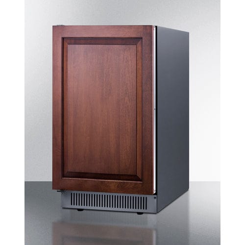 Summit Healthcare Refrigerator Summit BIM182OSADAIFLHD 18" Wide Clear Outdoor Icemaker, ADA Compliant (Panel Not Included)