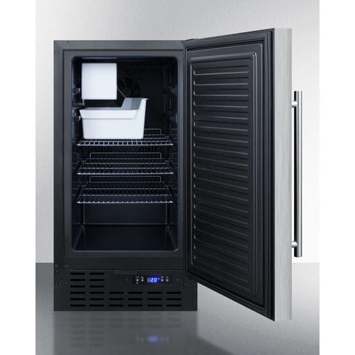 Summit Healthcare Refrigerator Summit BIM18SSADA | 18" 8 lb. Drain-Free Icemaker | ADA