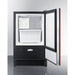 Summit Healthcare Refrigerator Summit BIM26IF 15 lb. Drain-Free Built-In Icemaker (Panel Not Included)
