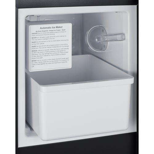 Summit Healthcare Refrigerator Summit BIM26IFLHD 15 lb. Drain-Free Built-In Icemaker (Panel Not Included)