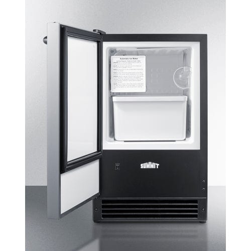Summit Healthcare Refrigerator Summit BIM26LHD | 15 lb. Drain-Free Built-In Icemaker
