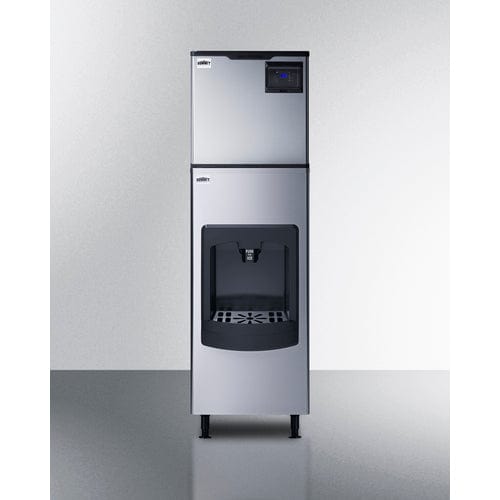 Summit Ice Makers Summit BIM350KDISP | 350 lb. Commercial Ice Machine With Ice Dispenser