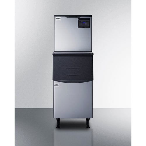 Summit Ice Makers Summit BIM352KBIN | 350 lb. Commercial Ice Machine With Stainless Steel Bin