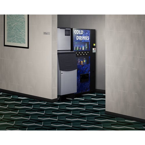 Summit Ice Makers Summit BIM352KBIN | 350 lb. Commercial Ice Machine With Stainless Steel Bin