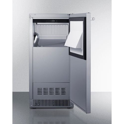 Summit Ice Makers Summit BIM63OSADA | 68 lb. Outdoor Clear Icemaker | ADA