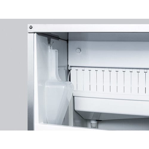 Summit Healthcare Refrigerator Summit BIM68OSPUMPIF | 62 lb. Clear Outdoor/Indoor Icemaker