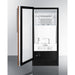 Summit Ice Makers Summit Built-In 50 lb. Clear Icemaker (Panel Not Included) BIM44GIF