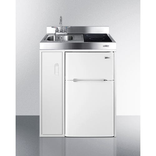 Summit Prefabricated Kitchens & Kitchenettes Summit C30IND | 30" Wide All-In-One Kitchenette