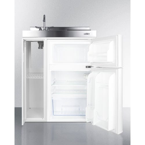 Summit Prefabricated Kitchens & Kitchenettes Summit C30IND | 30" Wide All-In-One Kitchenette