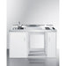 Summit Prefabricated Kitchens & Kitchenettes Summit C60ELNR | 60" Wide All-In-One Kitchenette