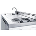 Summit Prefabricated Kitchens & Kitchenettes Summit C60ELNR | 60" Wide All-In-One Kitchenette