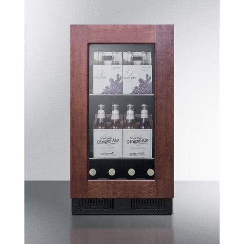 Summit Healthcare Refrigerator Summit CL181WBVPNR 18" Wide Built-In Commercial Beverage Center (Panel Not Included)