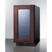 Summit Healthcare Refrigerator Summit CL181WBVPNR 18" Wide Built-In Commercial Beverage Center (Panel Not Included)