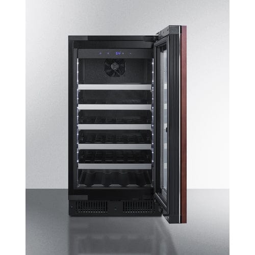 Summit Healthcare Refrigerator Summit CL18WCPNR 18" Wide Built-In Wine Cellar (Panel Not Included)