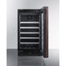 Summit Healthcare Refrigerator Summit CL18WCPNR 18" Wide Built-In Wine Cellar (Panel Not Included)