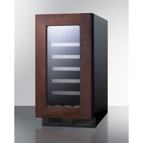 Summit Healthcare Refrigerator Summit CL18WCPNRLHD 18" Wide Built-In Wine Cellar (Panel Not Included)