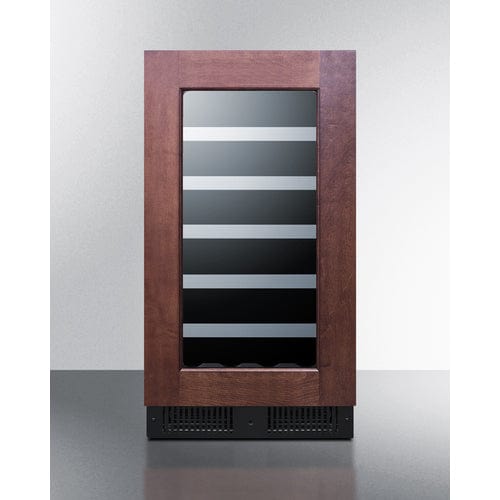 Summit Healthcare Refrigerator Summit CL18WCPNRLHD 18" Wide Built-In Wine Cellar (Panel Not Included)