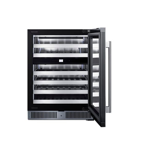 Summit Summit CL244WC2 | 24" Dual Zone Built-In Wine Cellar