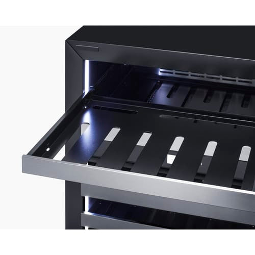 Summit Summit CL244WC2 | 24" Dual Zone Built-In Wine Cellar