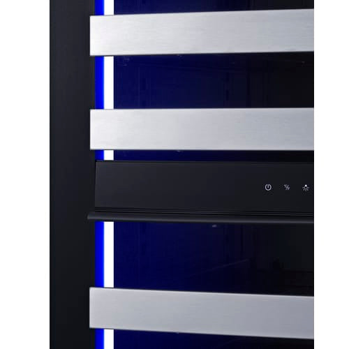 Summit Summit CL244WC2 | 24" Dual Zone Built-In Wine Cellar