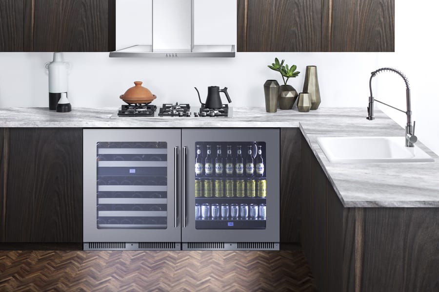 Summit Beverage Center Summit CL24BV1 | 24" Wide Built-In Beverage Center