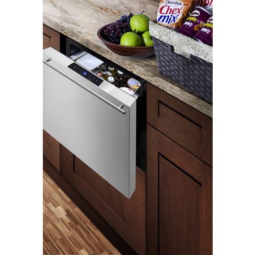 Summit Refrigerators Summit Commercial 21.5&quot; Wide Built-In Drawer Refrigerator FF1DSS