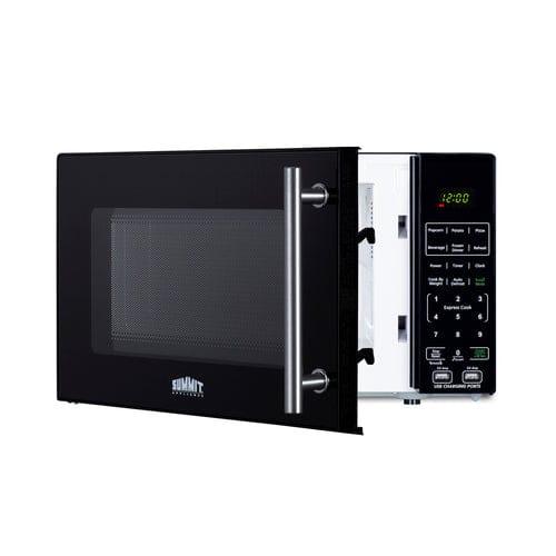 Summit Microwave Summit Compact Microwave with USB Ports and Allocator SM903BSA1