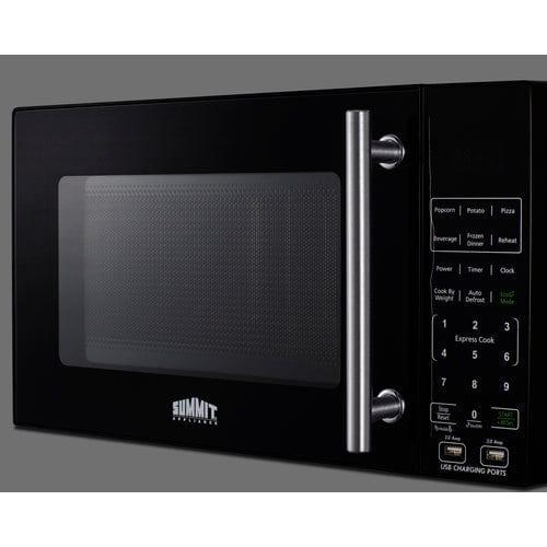 Summit Microwave Summit Compact Microwave with USB Ports and Allocator SM903BSA1