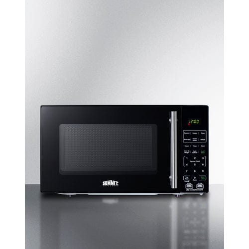 Summit Microwave Summit Compact Microwave with USB Ports and Allocator SM903BSA1