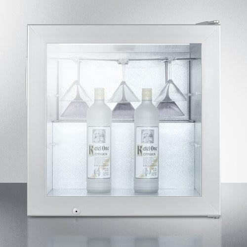 Summit Freezer Summit Compact Vodka Chiller SCFU386CSSVK