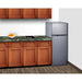 Summit Refrigerators Summit CP978PLLHD | 22" Wide Top-Mount Refrigerator-Freezer