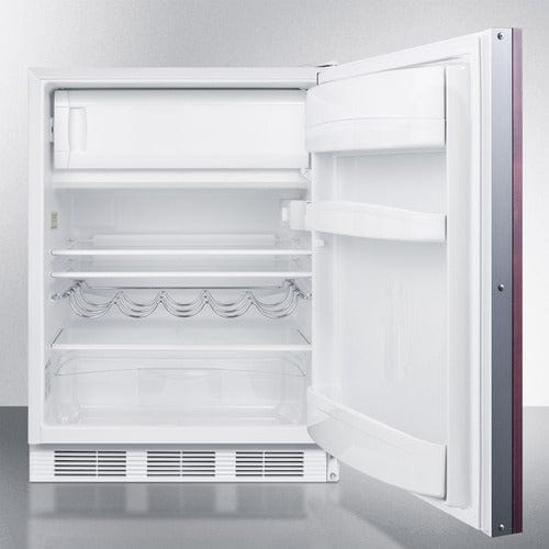 Summit Refrigerators Summit CT661WIF | 24" Wide Refrigerator-Freezer