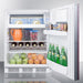Summit Refrigerators Summit CT661WIFADA | 24" Wide Refrigerator-Freezer | ADA