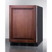 Summit Refrigerators Summit CT663BKIF | 24" Wide Refrigerator-Freezer