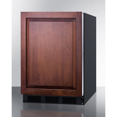 Summit Refrigerators Summit CT663BKIFADA | 24" Wide Refrigerator-Freezer | ADA
