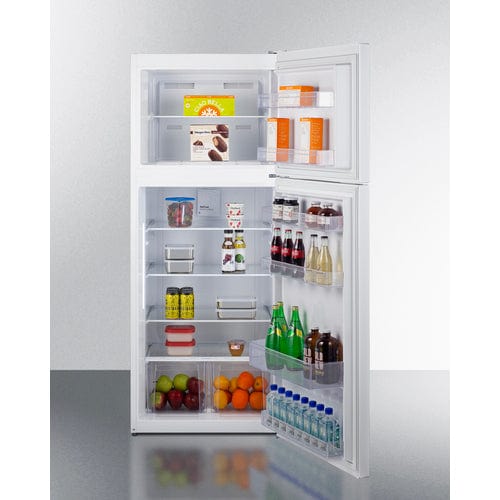 Summit Refrigerators Summit CTR151W | 28" Wide Top-Mount Refrigerator-Freezer