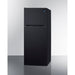 Summit Refrigerators Summit CTR152BLHD | 28" Wide Top-Mount Refrigerator-Freezer